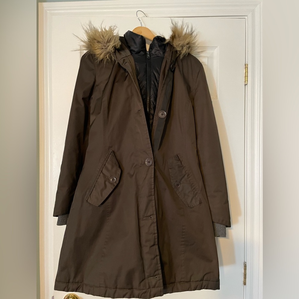 EUC- Down filled Ookpik winter coat, size S